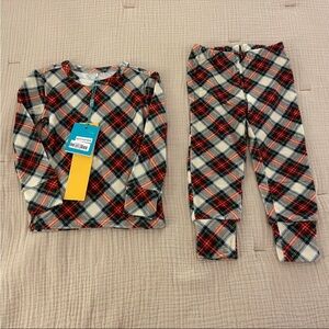 NWT Posh Peanut Pacci Long Sleeve Pajama Set in Marqui Plaid 2T